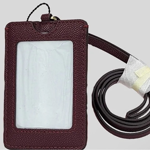 Marc Jacobs Burgundy Card Holder - Picture 3 of 7